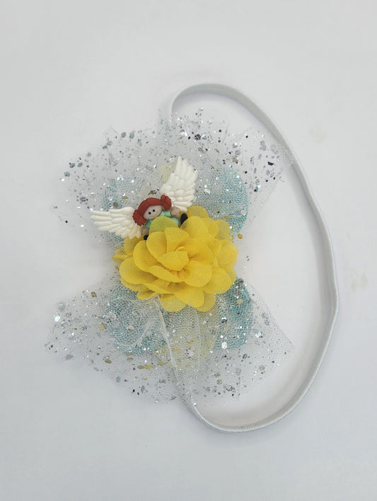 Angelic Sun Baby Tulle Bow Headband