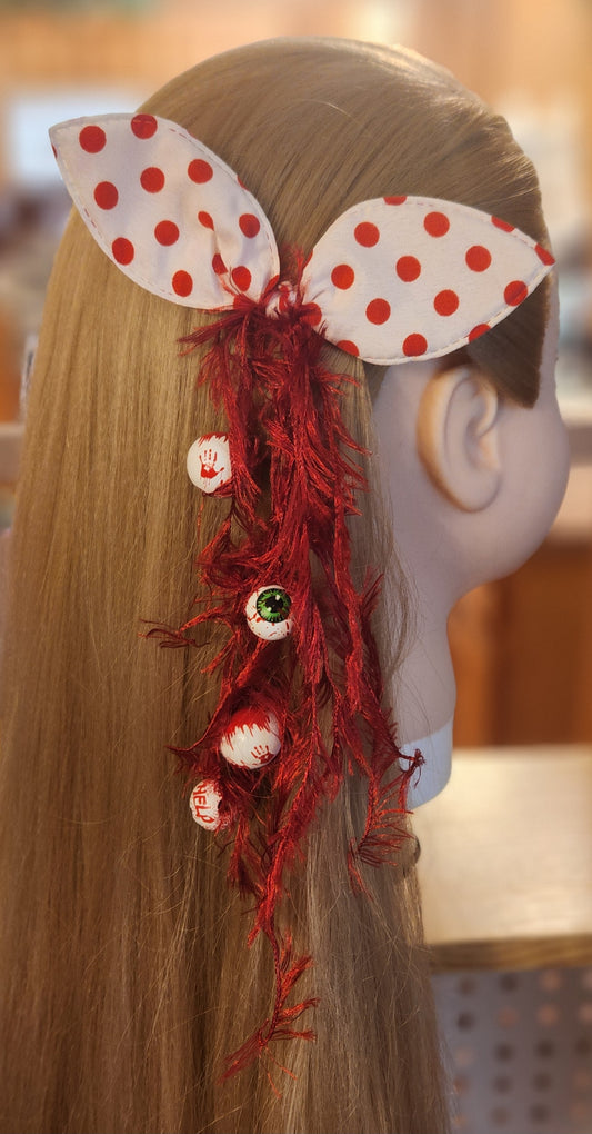 Polkadot Polk-A-Eye Hair Bow