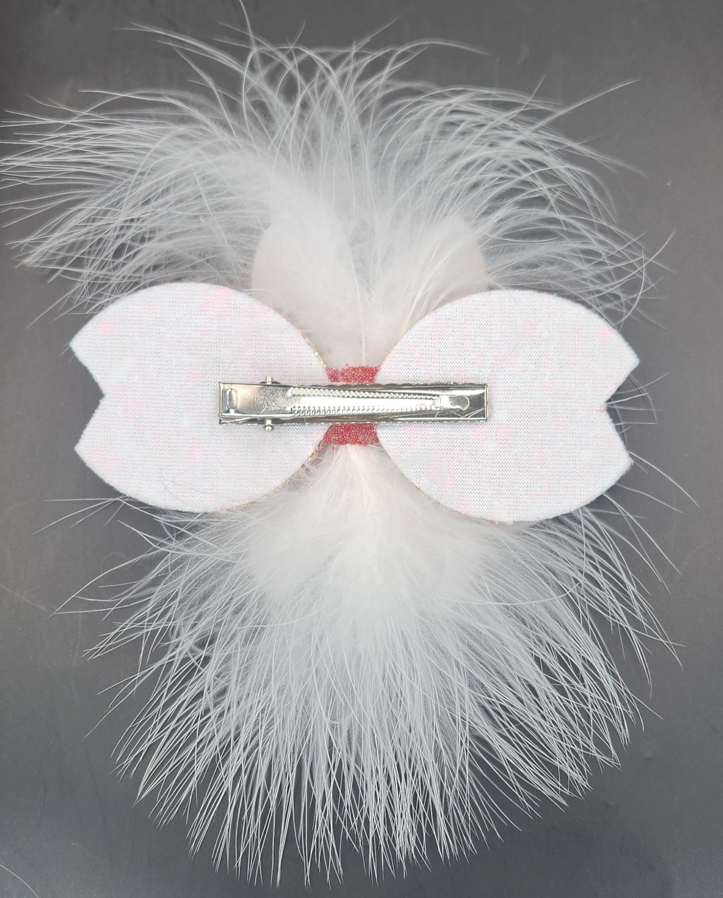 Feathery Sass Cruella De Vil Hair Bow