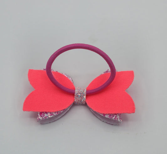 Glam Pink Skull Hair Bow