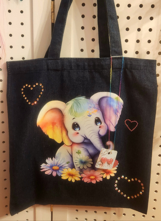 Precious Love Elephant Tote