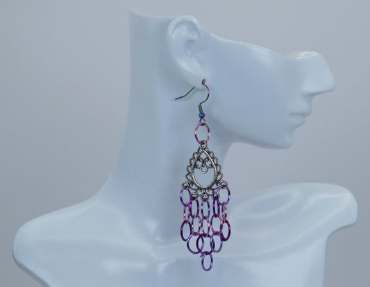 Pendant Chandelier Earrings