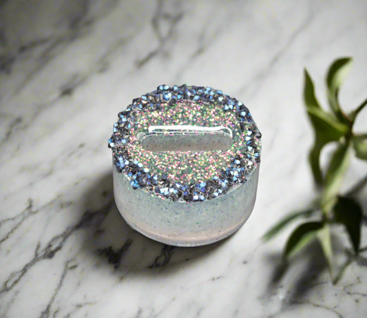 Glitter Sphere Ring Keeper