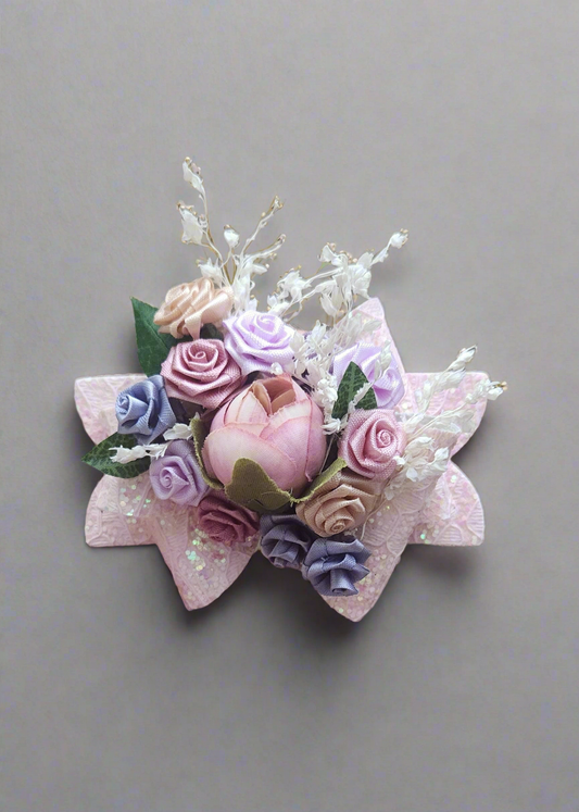 Gorgeous Floral Hair Bow