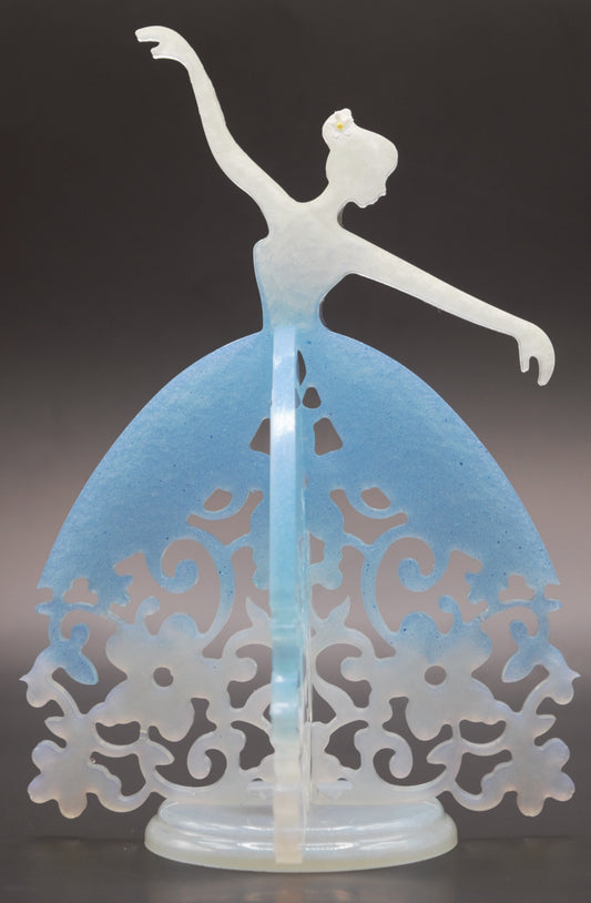 Princess Display Stand Set - Blue and White