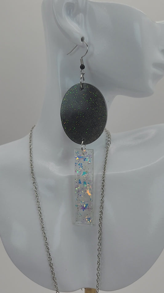 Iridescent Fashion Jewelry Set
