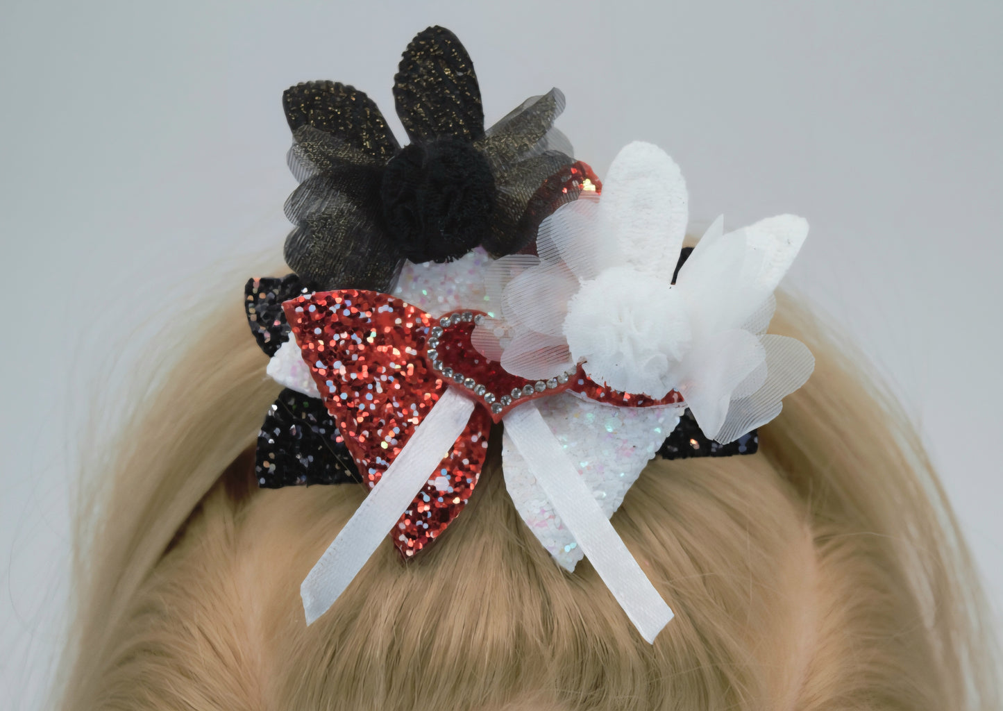 Double Bunny Hair Bow