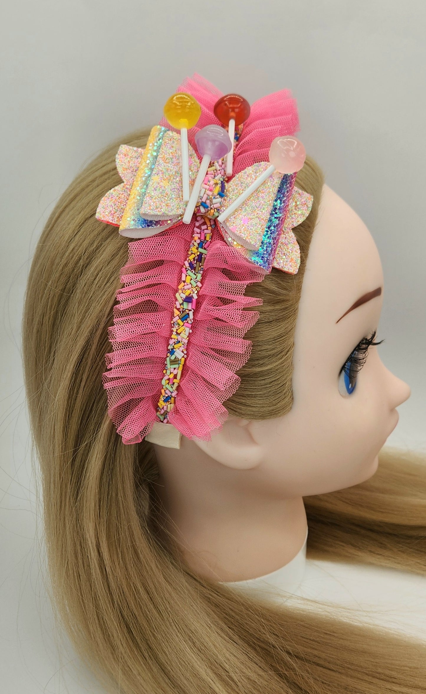 Yummy Sprinkles and Lollipops Headband