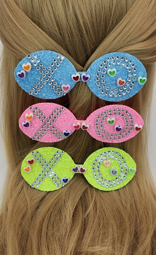 X&O BFF Hair Clip Set