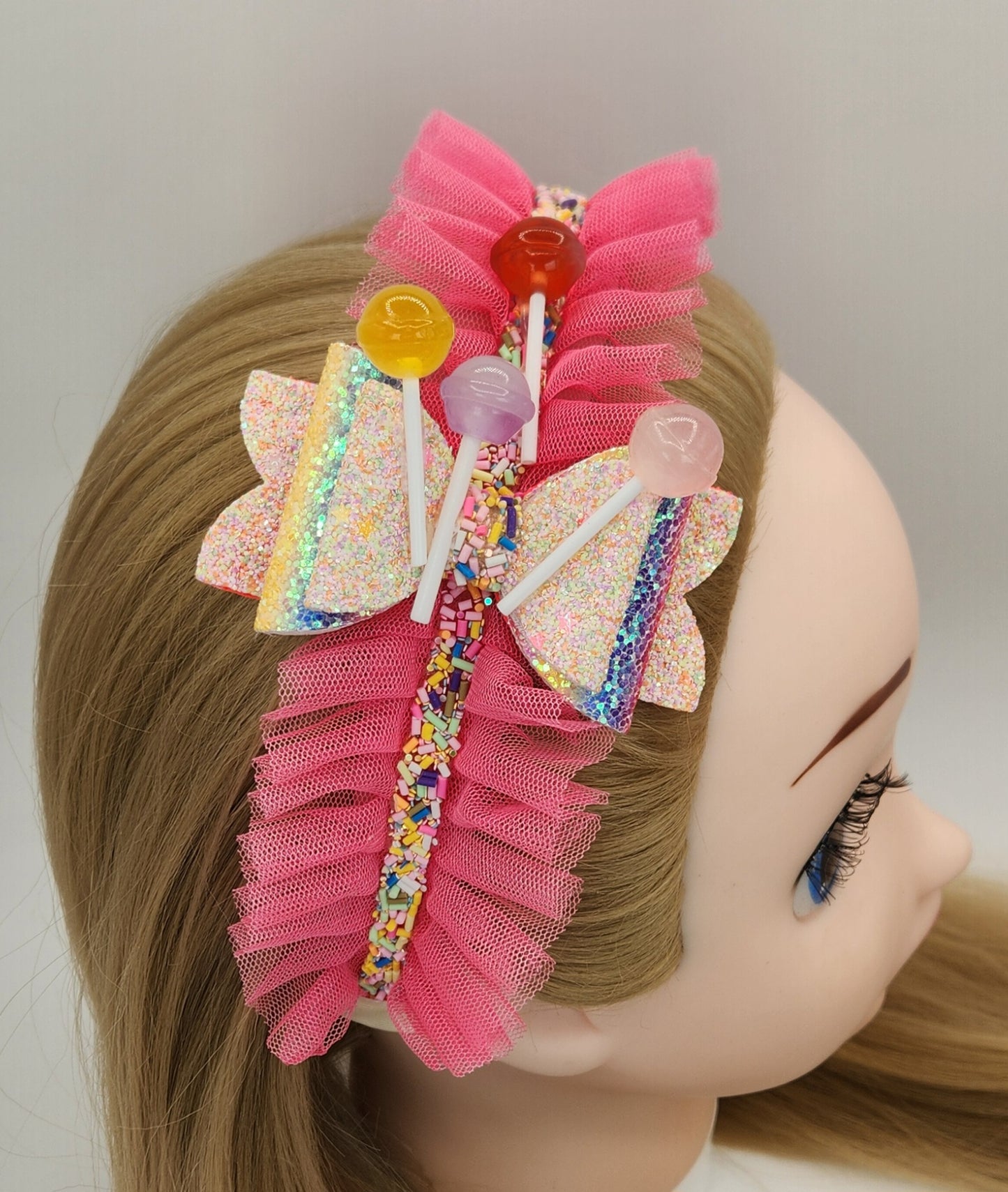 Yummy Sprinkles and Lollipops Headband