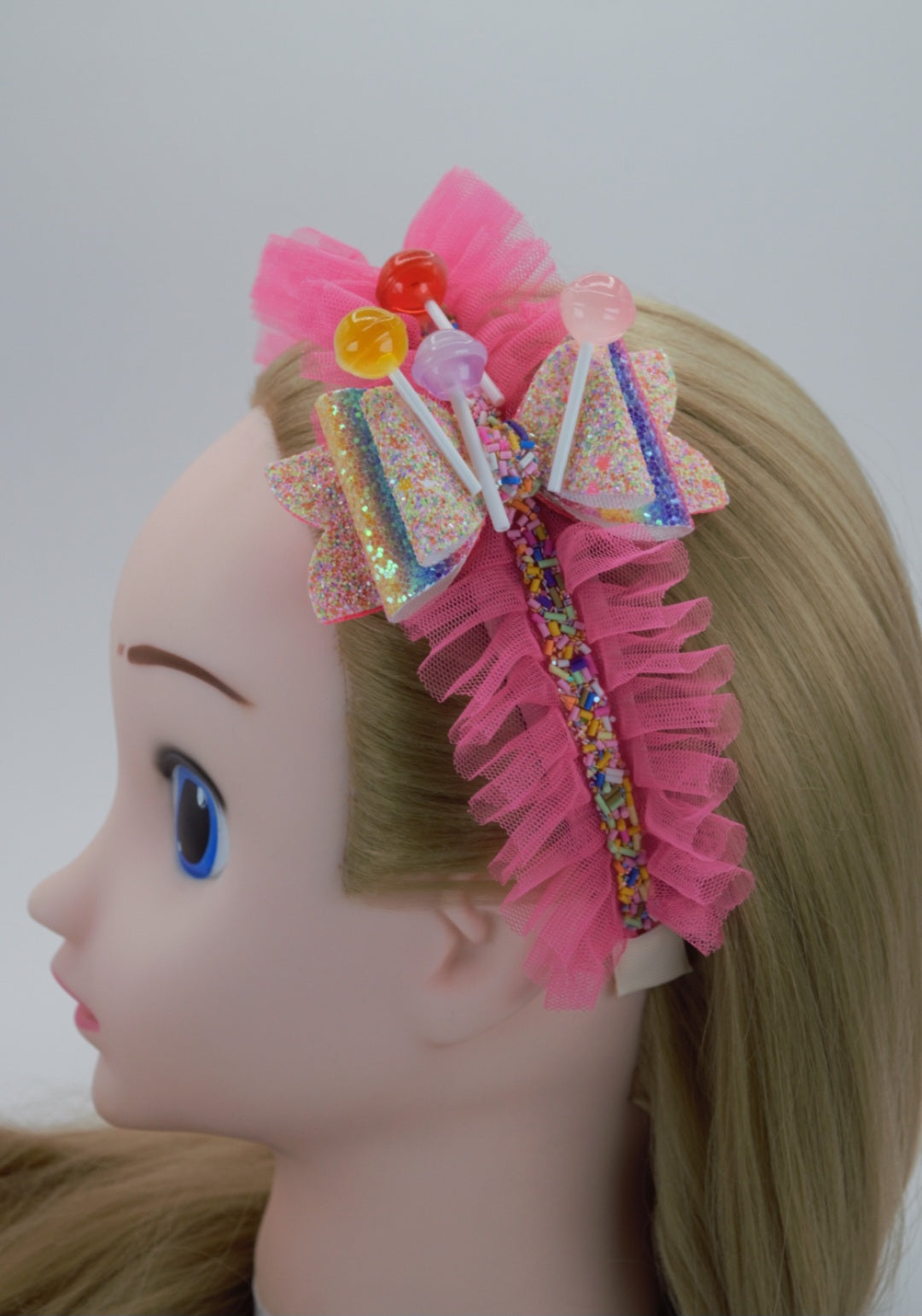 Yummy Sprinkles and Lollipops Headband